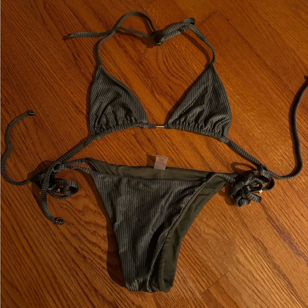 Stylish Green Bikini Set